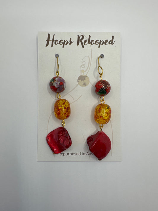 Red fire drops