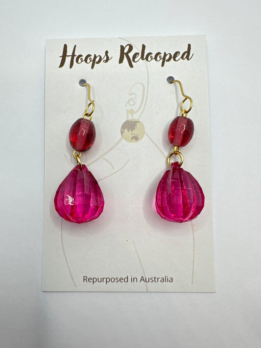 Pink candy drops