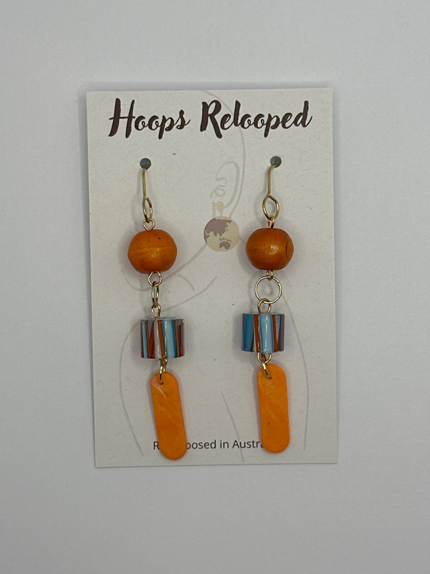 Orange candy drops
