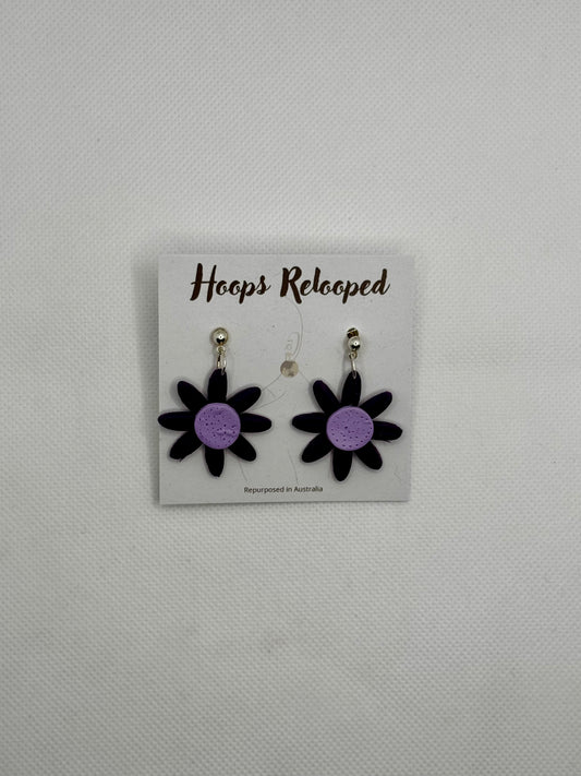 Double purple flowers