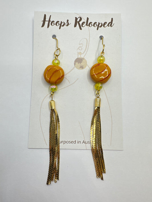 Gold tassels