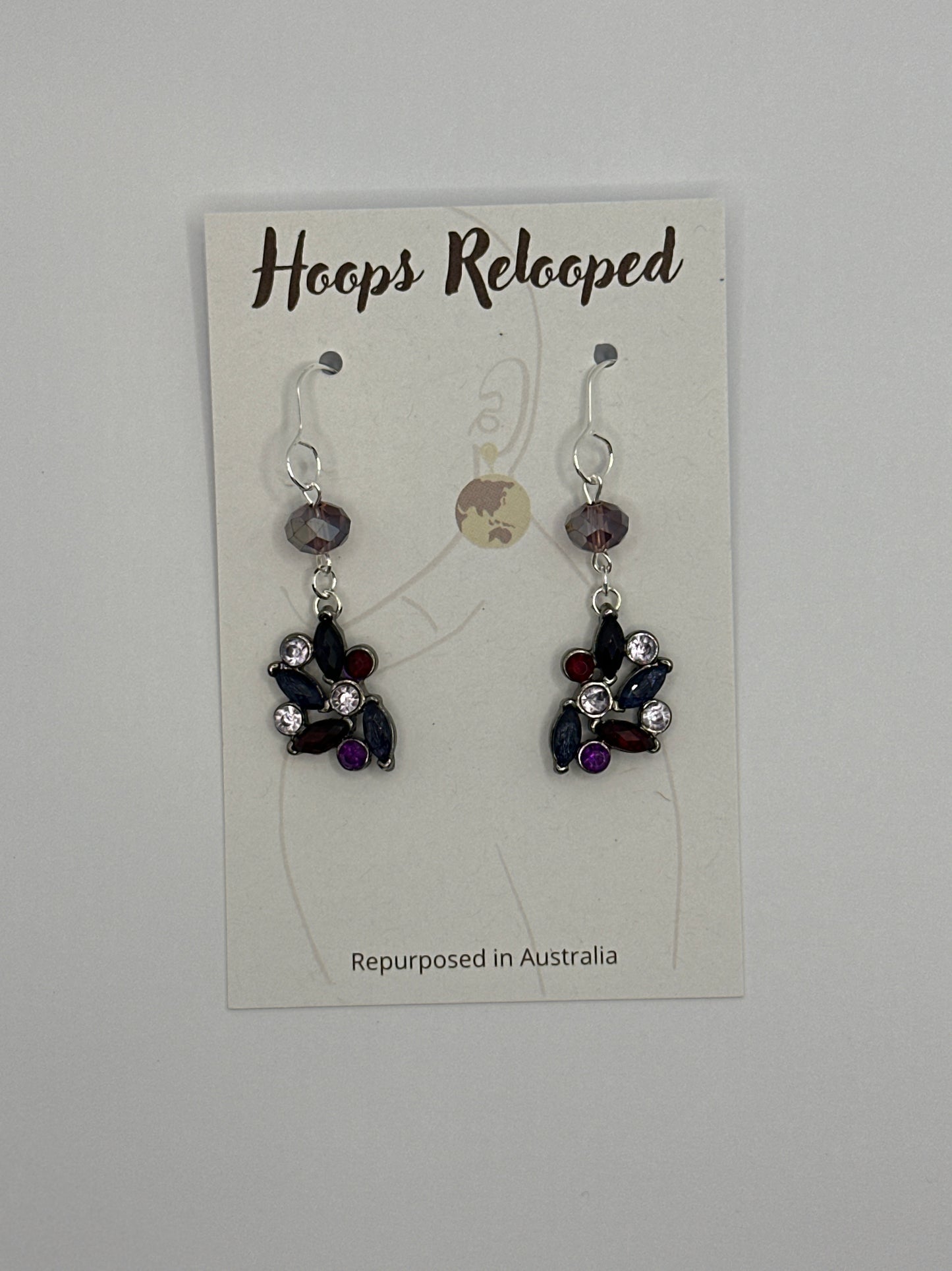 Purple jewel drops