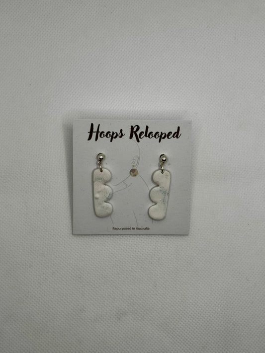 White squiggles