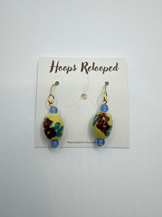Floral yellow drops