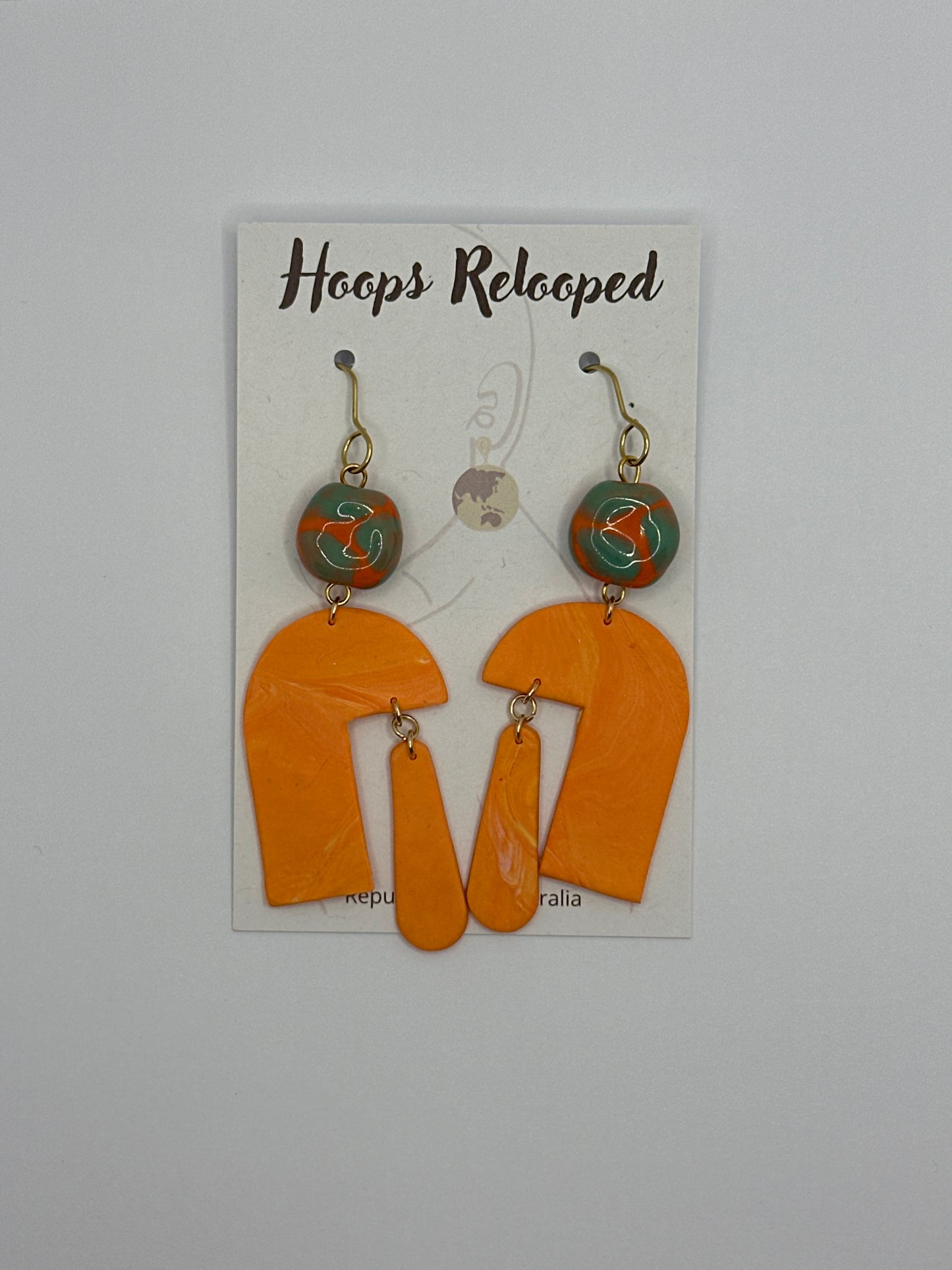 Orange geometrics