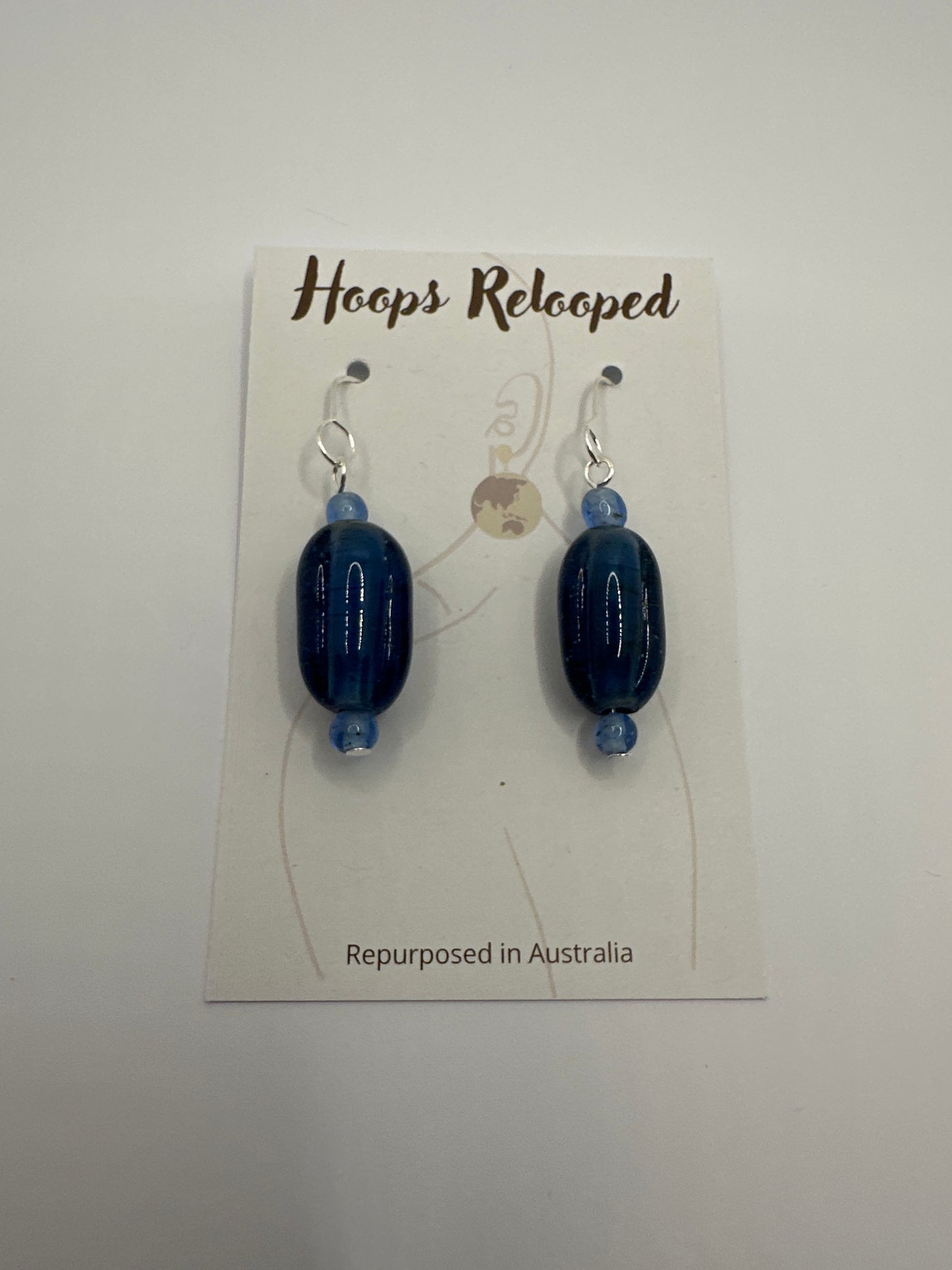 Long blue drops