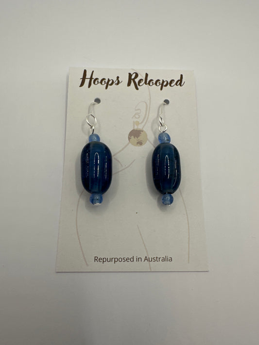 Long blue drops