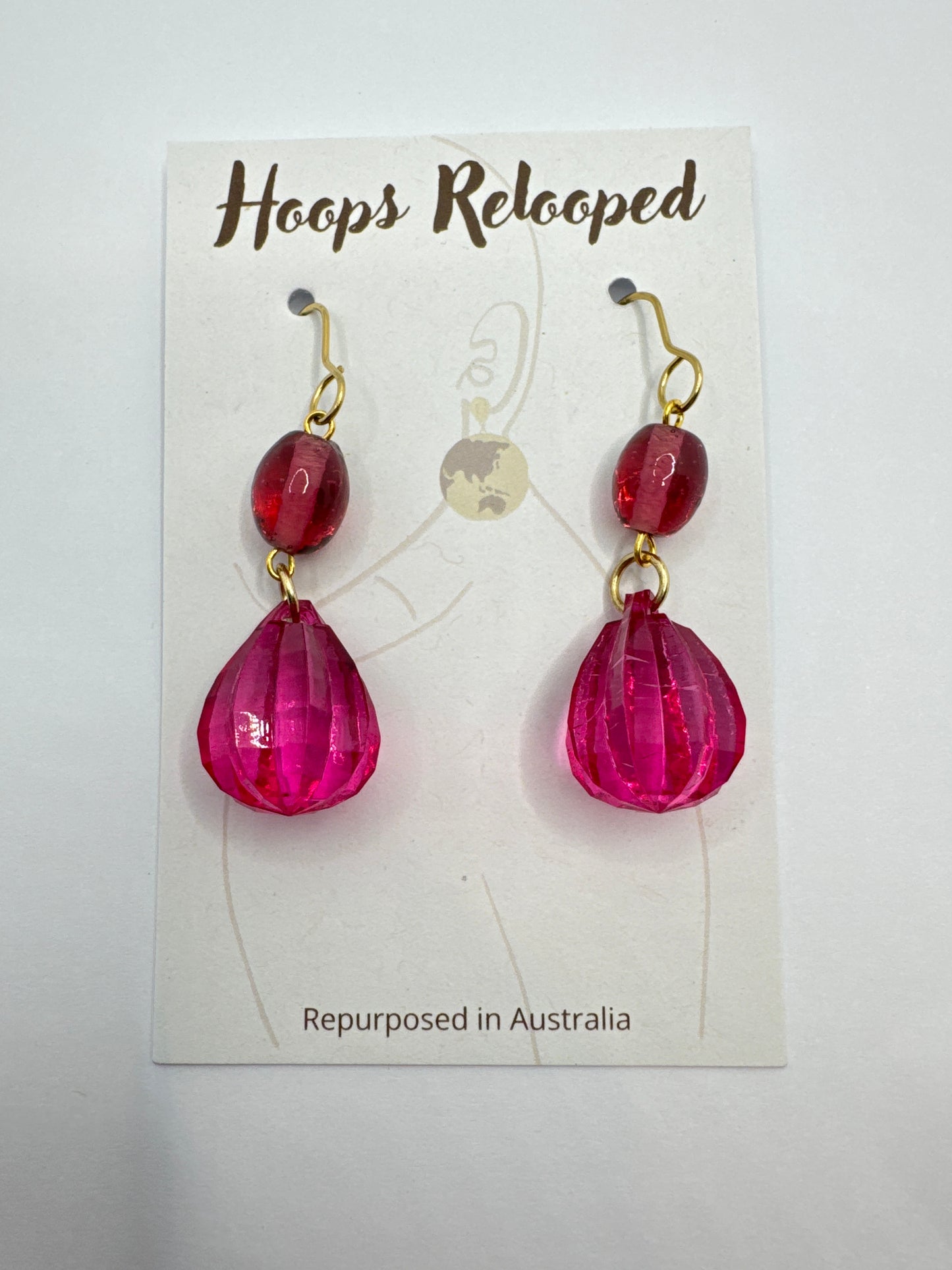 Pink candy drops