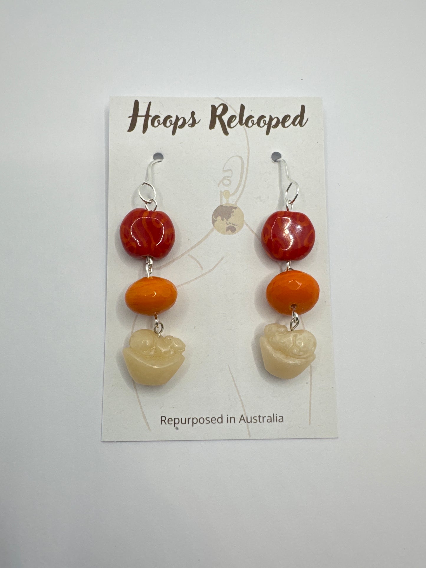 Red and orange drops