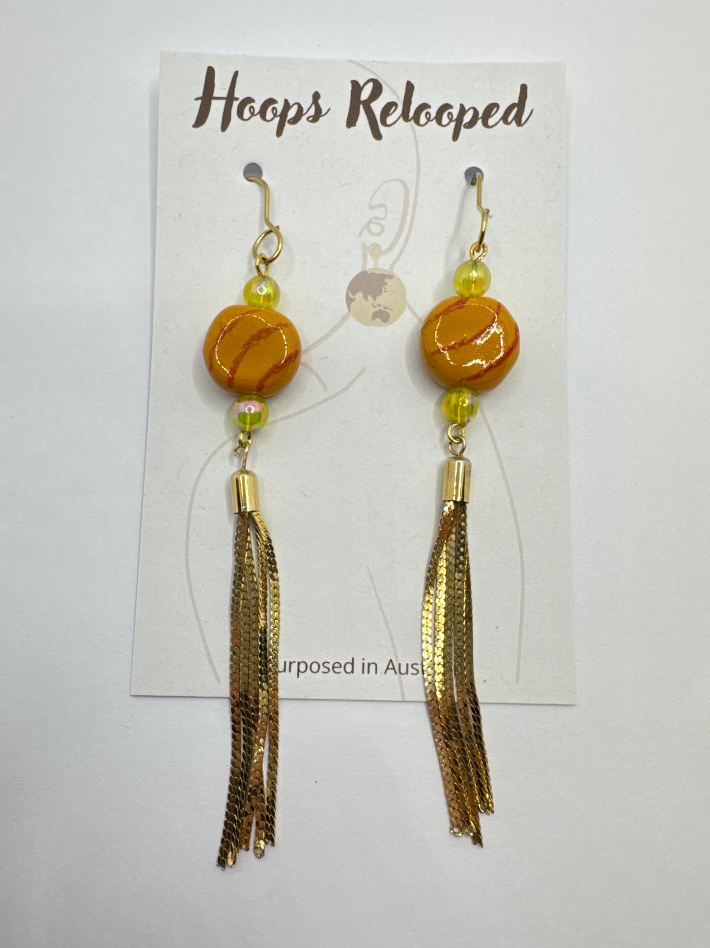 Gold tassels