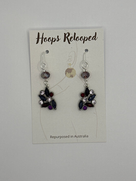 Purple jewel drops