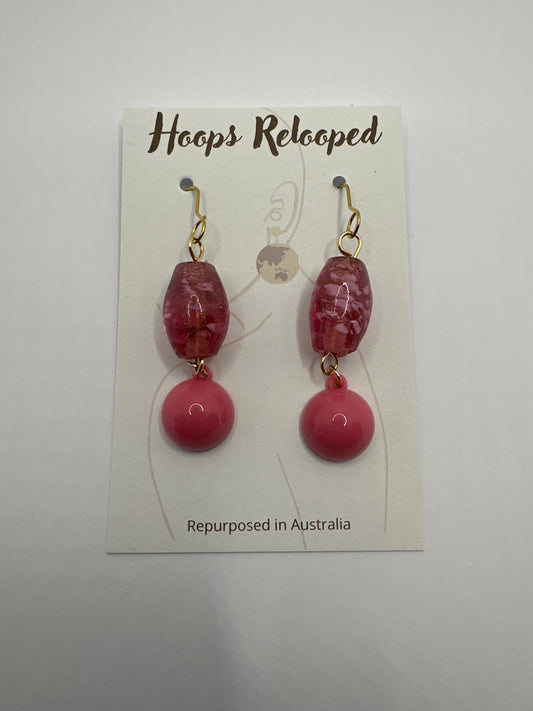 Pink drops