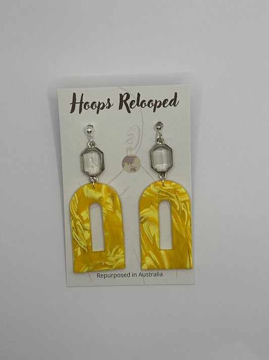 Yellow window drops