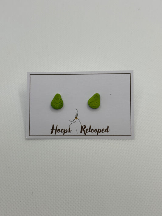 Pear mini studs