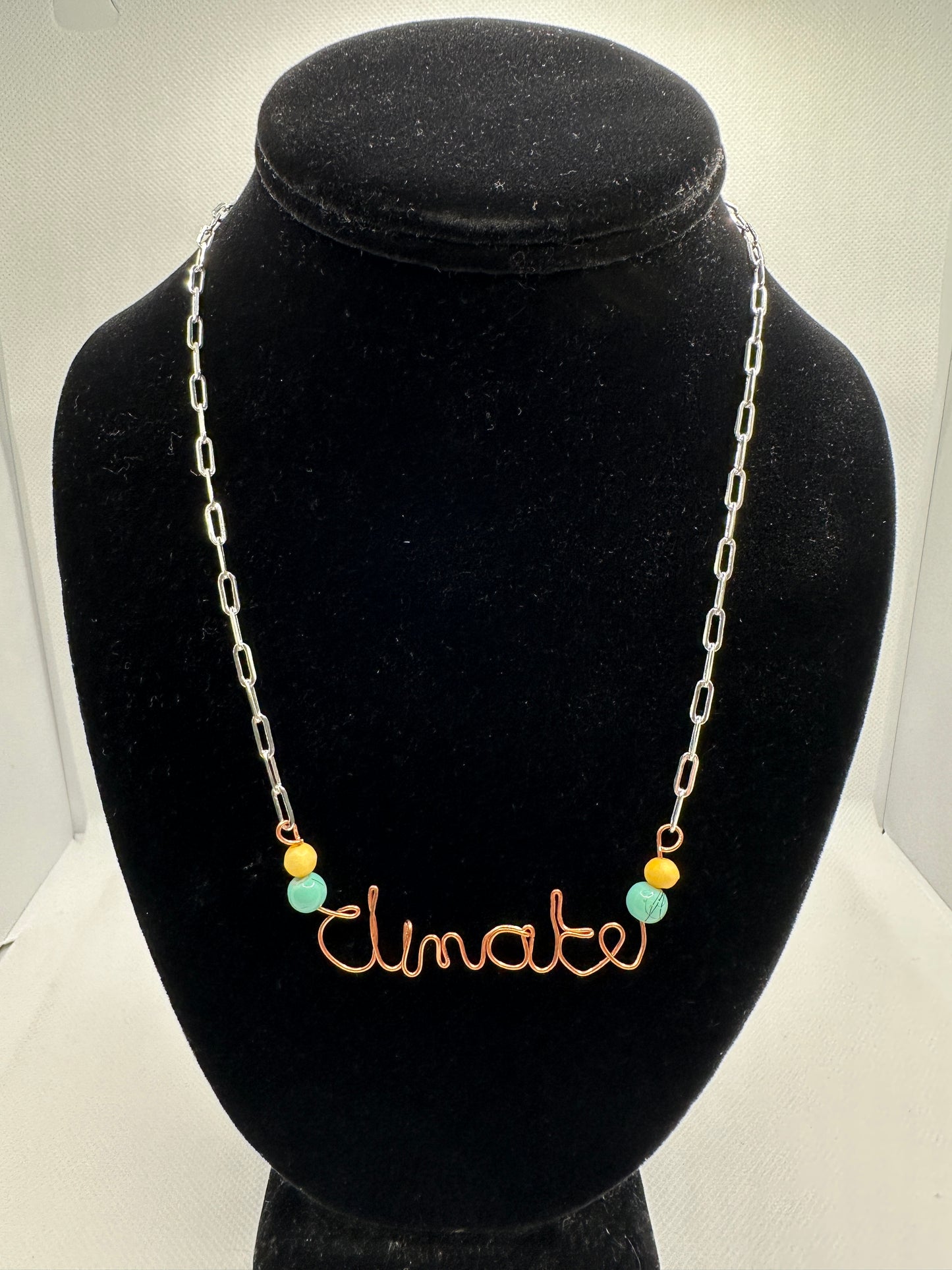 'Climate' necklace