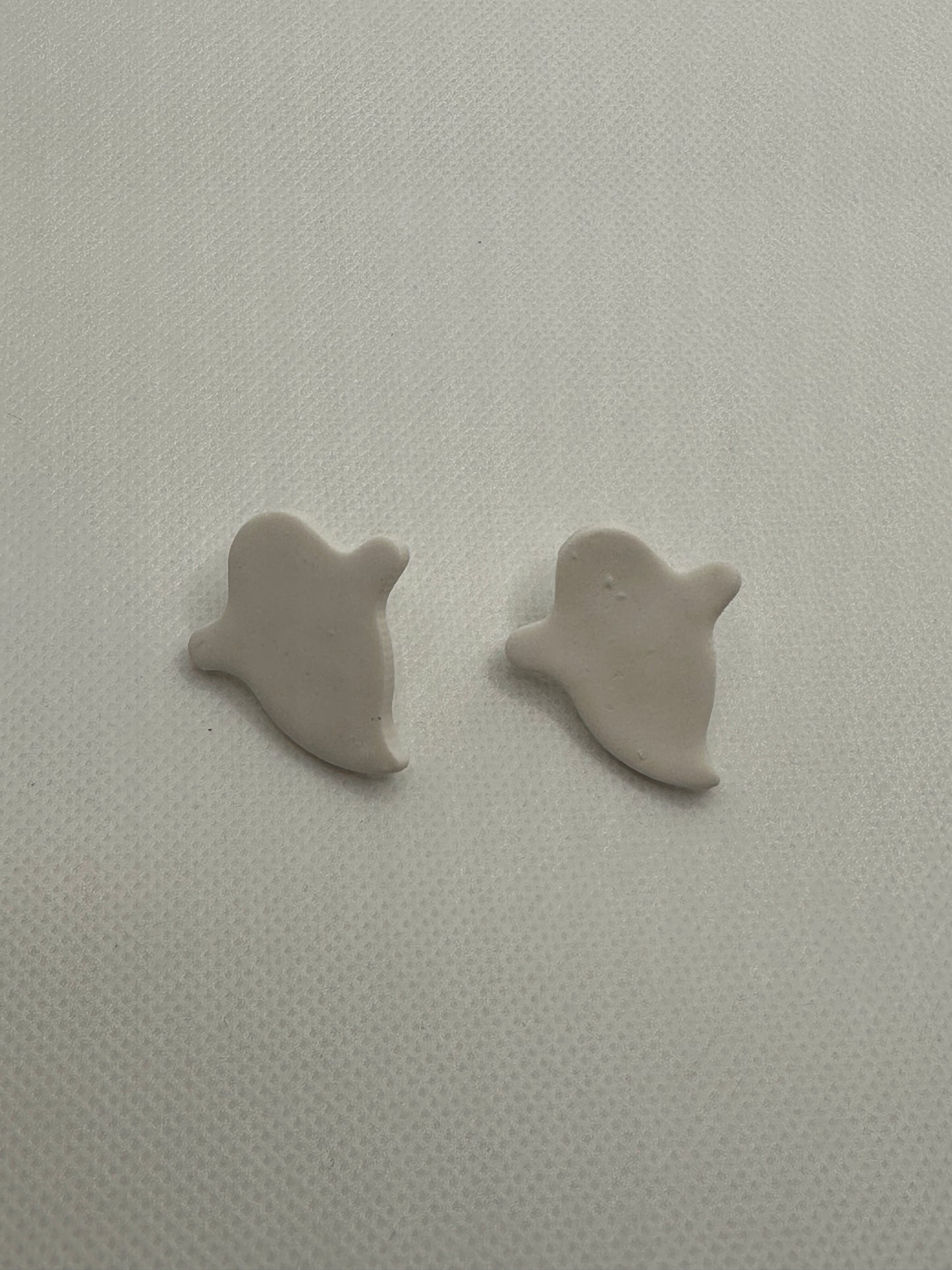 White ghost studs