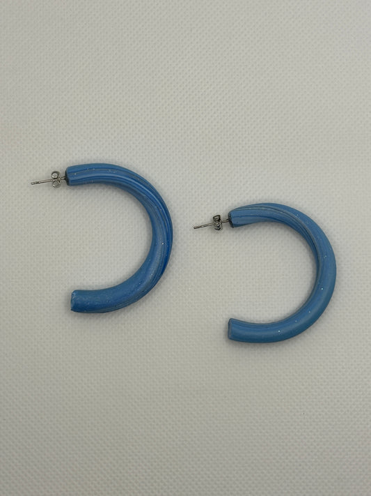 Blue hoops